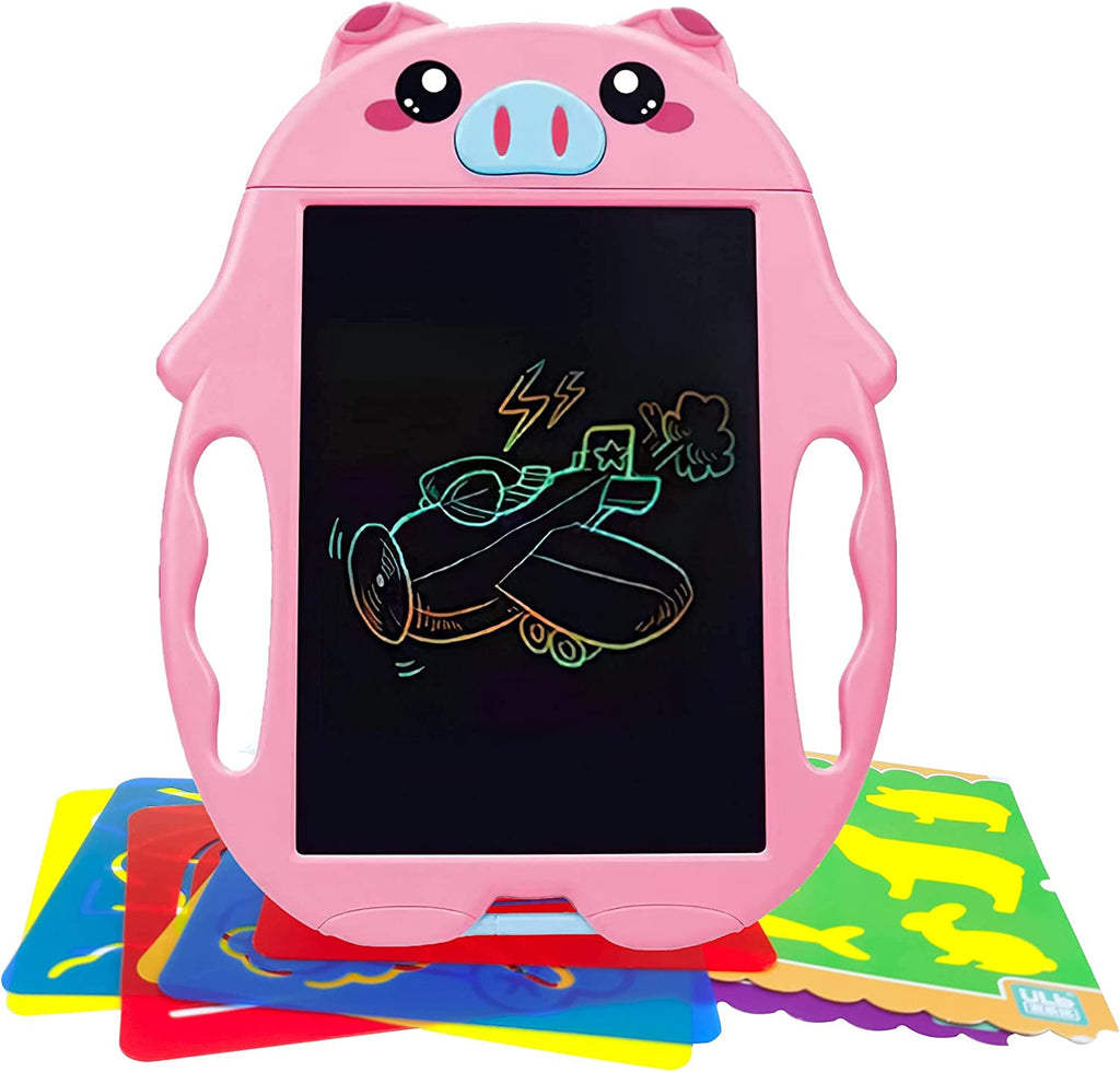 LCD Writing Tablet 9 Inch Drawing Pad, Colorful Screen Doodle Board Electronic Drawing Tablet Drawing Pad for Kids, Educational and Learning Kids Toys Gift
