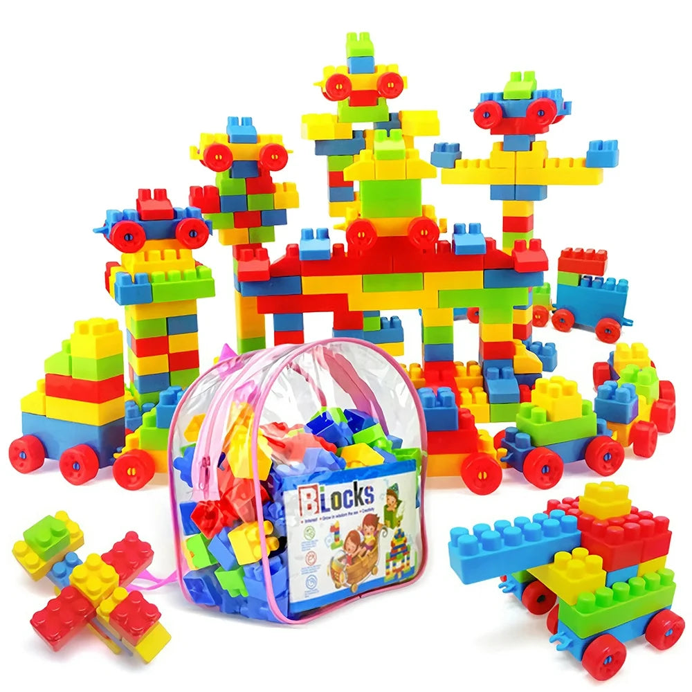 Kids Mini Small Building Toy, 130 Pcs