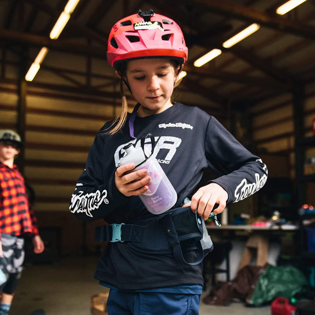 Kids Insulated Water Bottle – 12Oz Daybreak - Pacific Blue - BPA Free Sport & Bike Water Bottle, Easy Squeeze Bottle Features for Kids